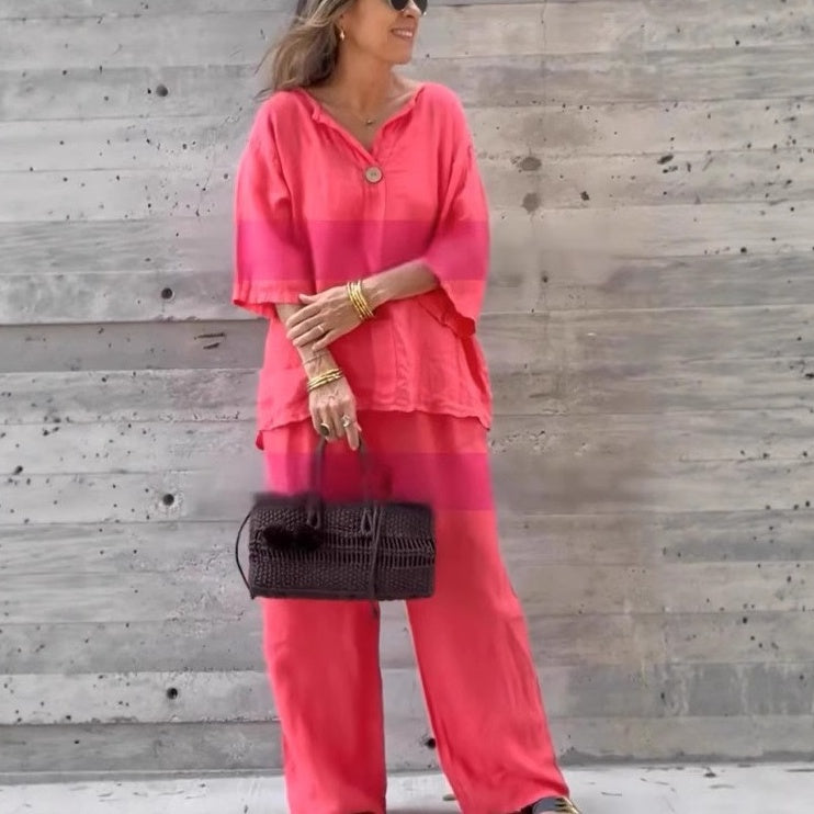 Spencer | 2-teiliges Set aus Oberteil und Hose im Loose Fit für Damen