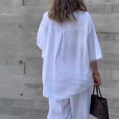 Spencer | 2-teiliges Set aus Oberteil und Hose im Loose Fit für Damen