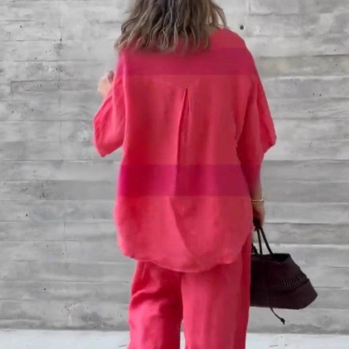 Spencer | 2-teiliges Set aus Oberteil und Hose im Loose Fit für Damen