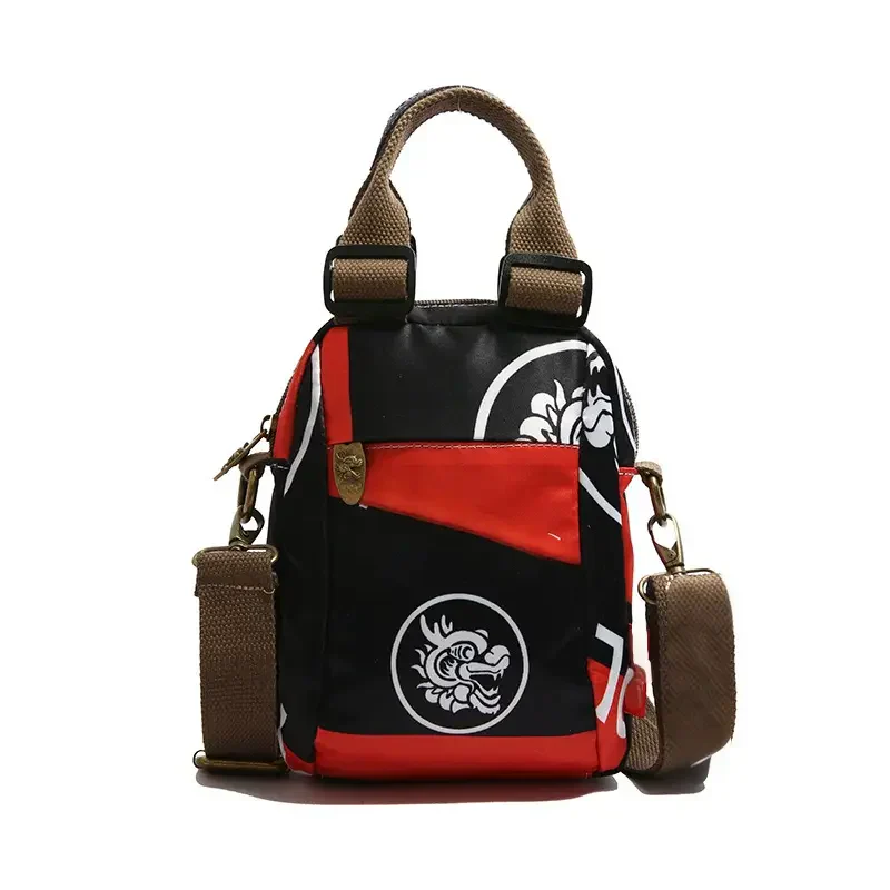 Sibella – Modische Mehrlagige Umhänge Tasche Mit Drucken