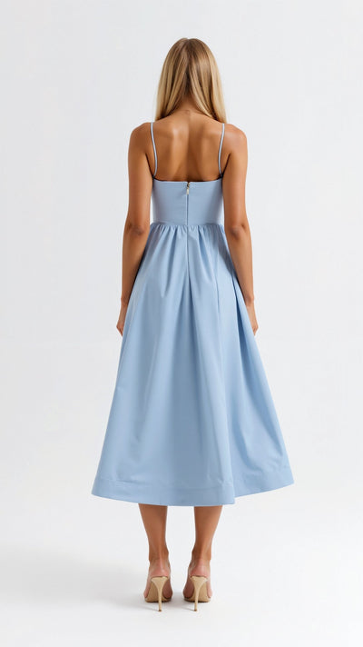 Tamara Fließendes Midikleid