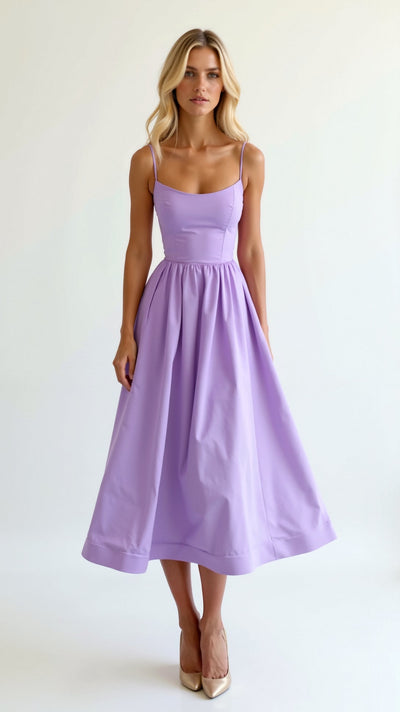 Tamara Fließendes Midikleid