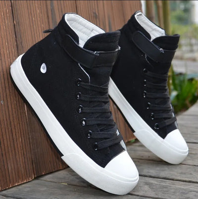 Stilvolle Canvas-High-Top-Sneaker für Herren - Diego