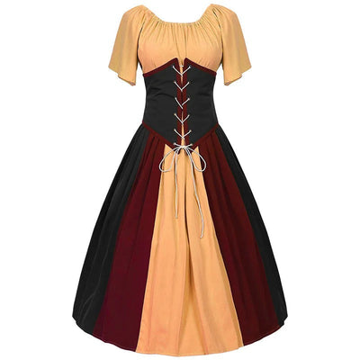 Damen Stilvolle Klassische Oktoberfest Dirndl Kleid
