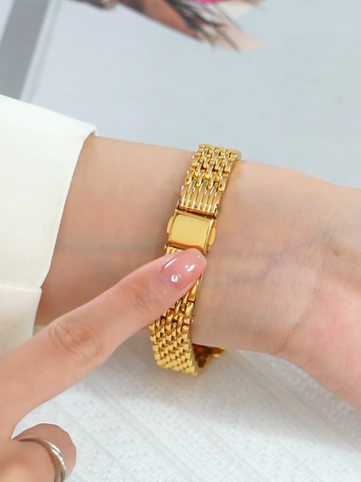 Regalia Link Watch | Gold