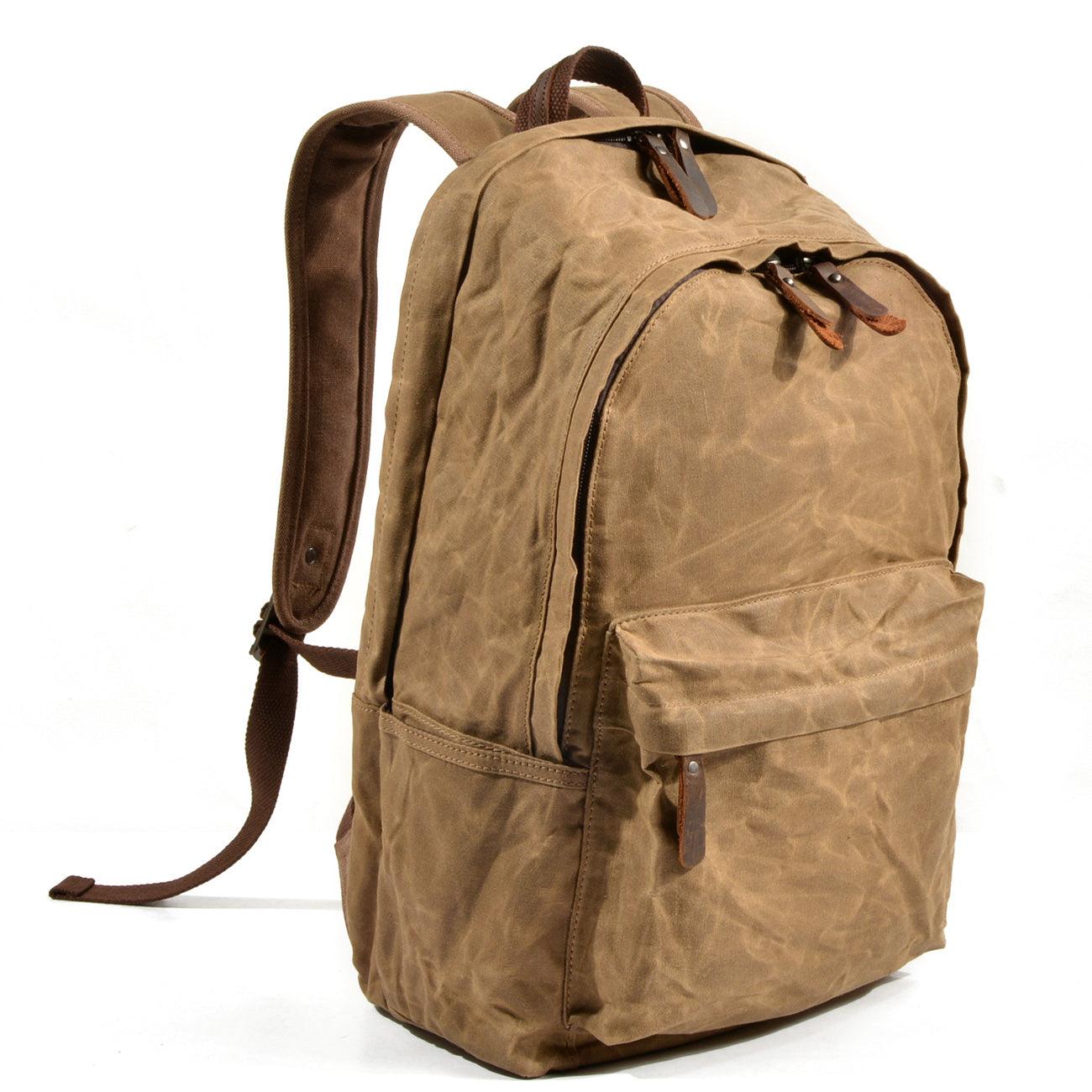 AMSTERDAM | Vintage Canvas Rucksack