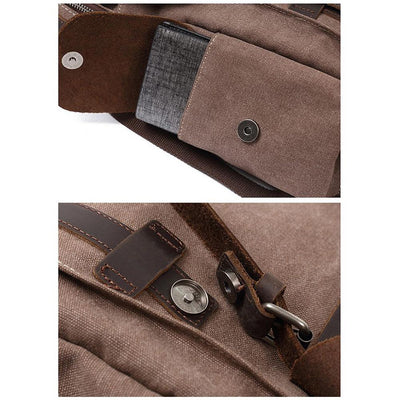 PRAGUE | Kleiner Segeltuch-Rucksack